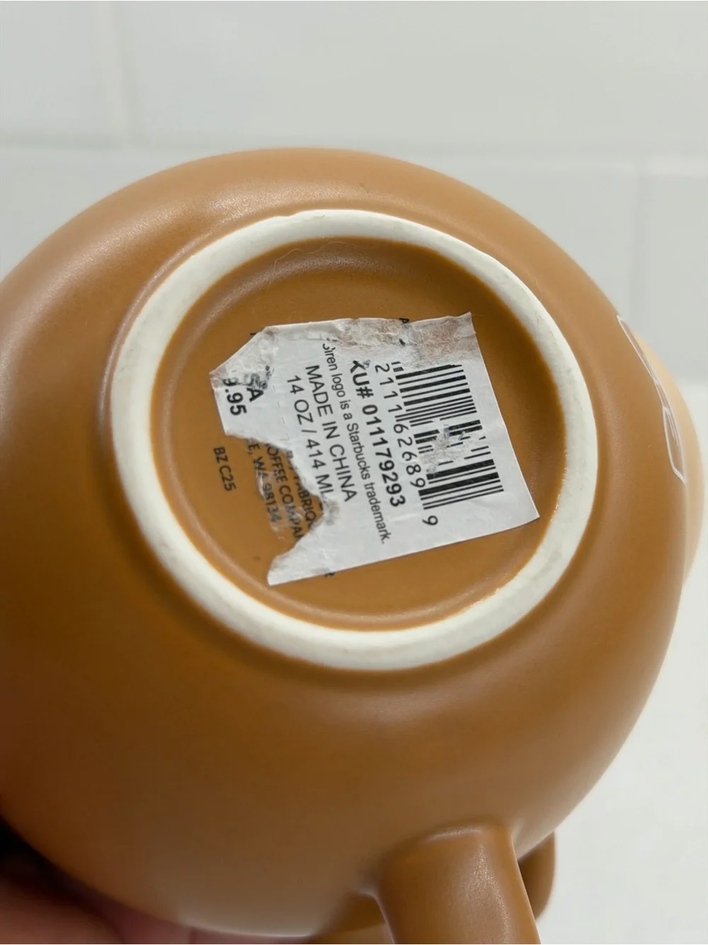 Starbucks Brown Bear Mug